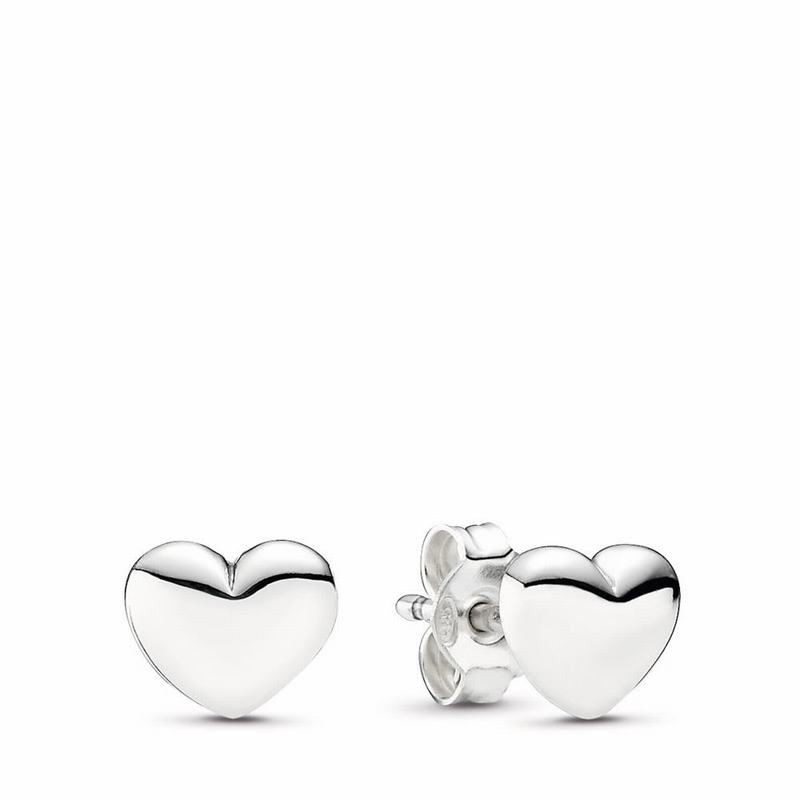 Pandora Australia Hearts Stud Earrings - Sterling Silver | PAXGRS579